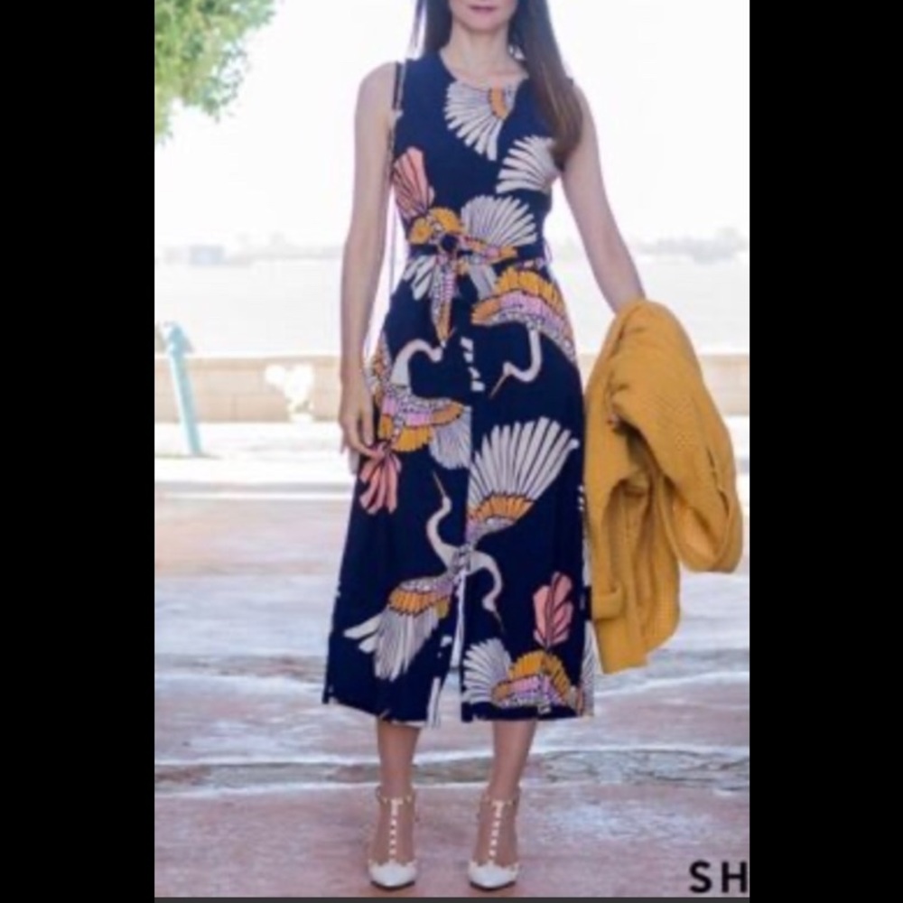 Wide Leg Crop Jumpsuit